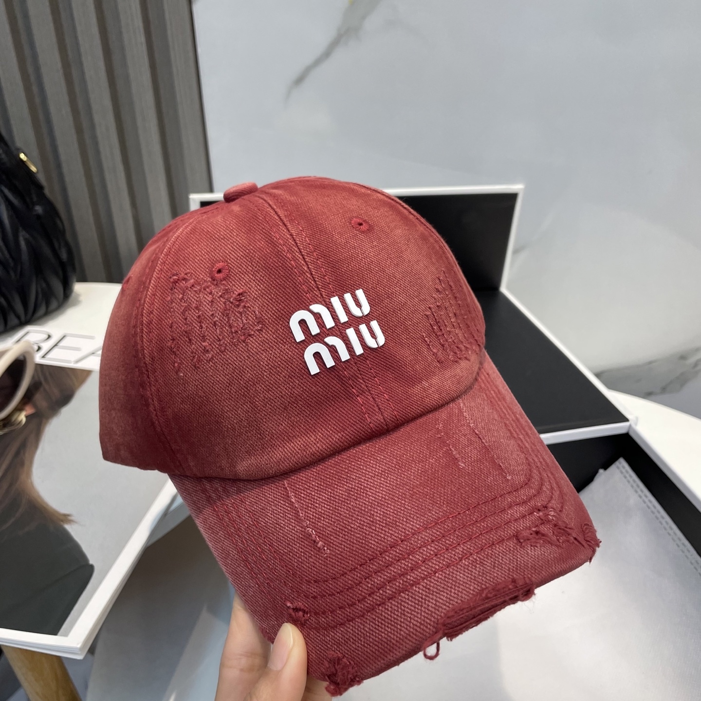 M style Plain Baseball Cap