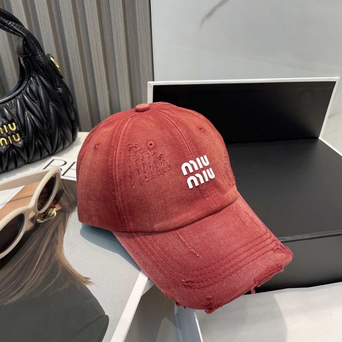 M style Plain Baseball Cap