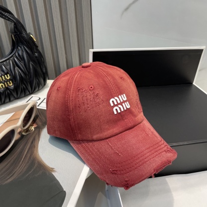 M style Plain Baseball Cap