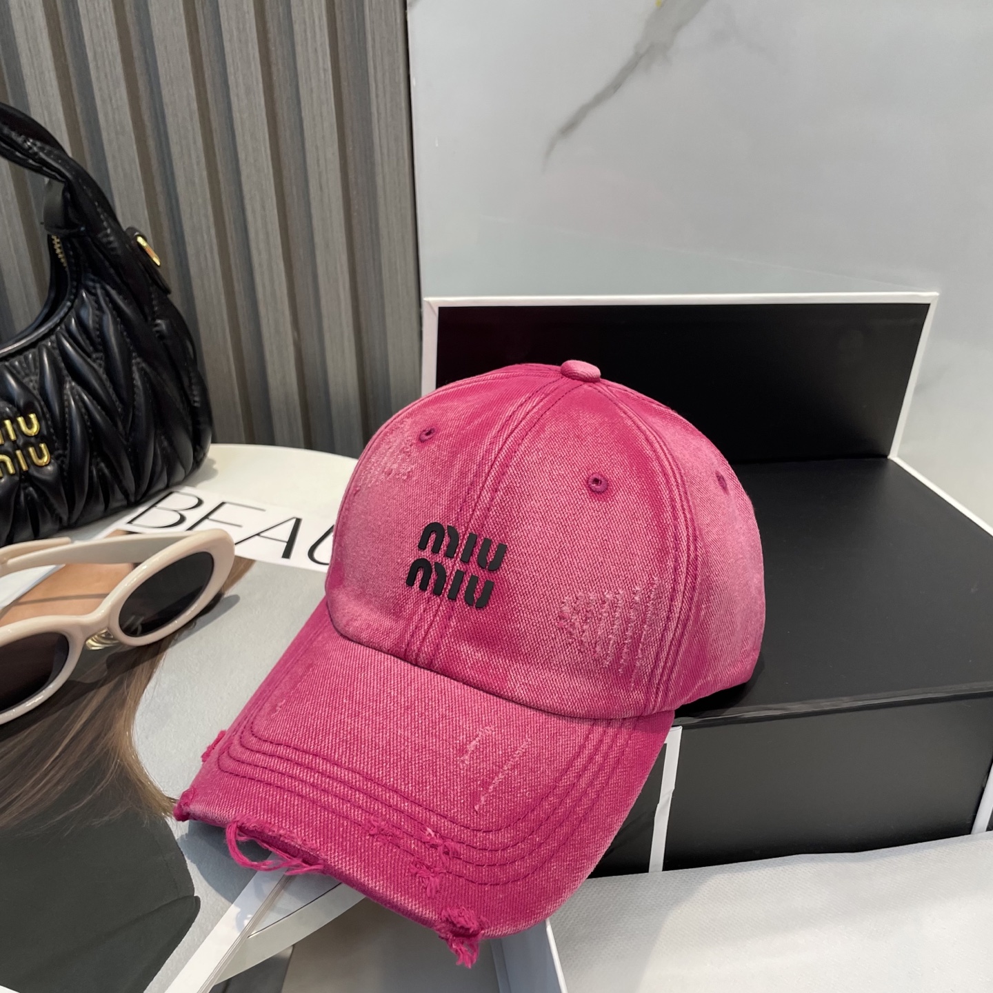 M style Plain Baseball Cap