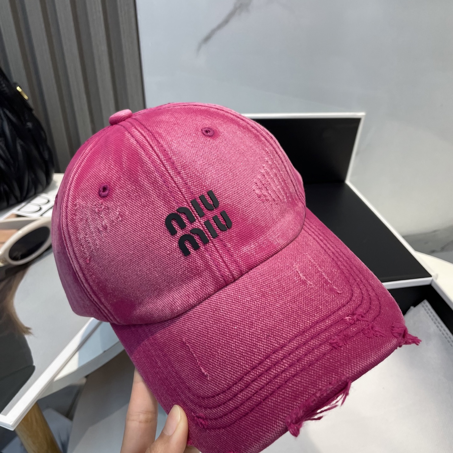 M style Plain Baseball Cap