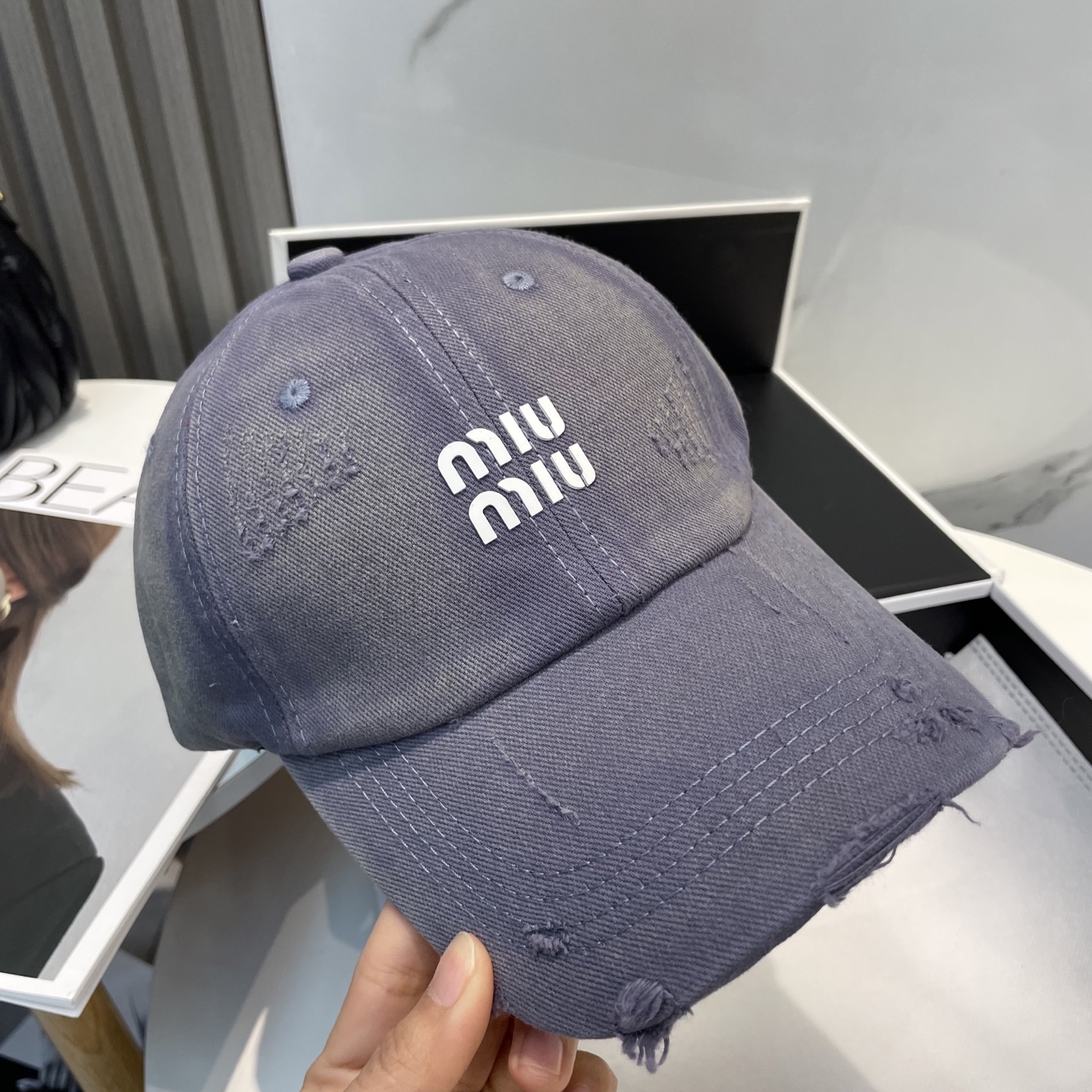 M style Plain Baseball Cap