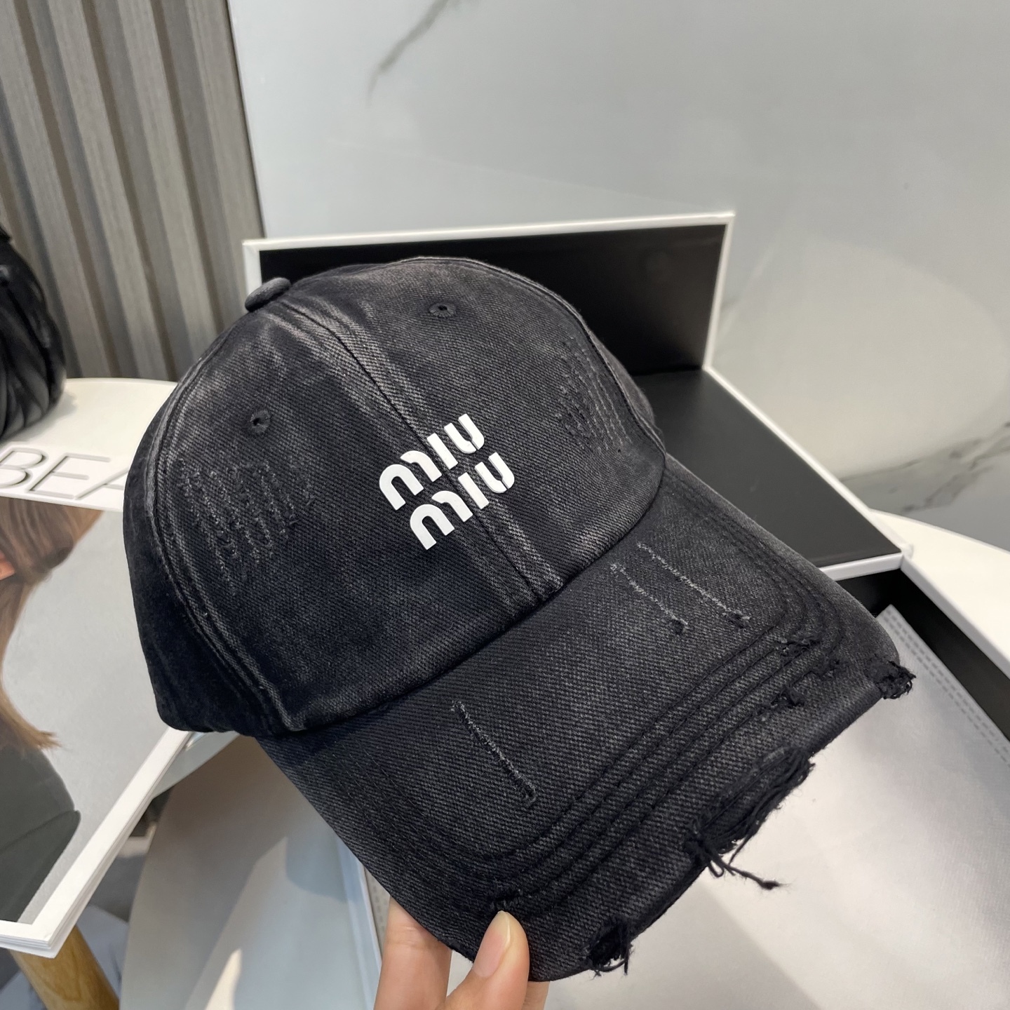 M style Plain Baseball Cap