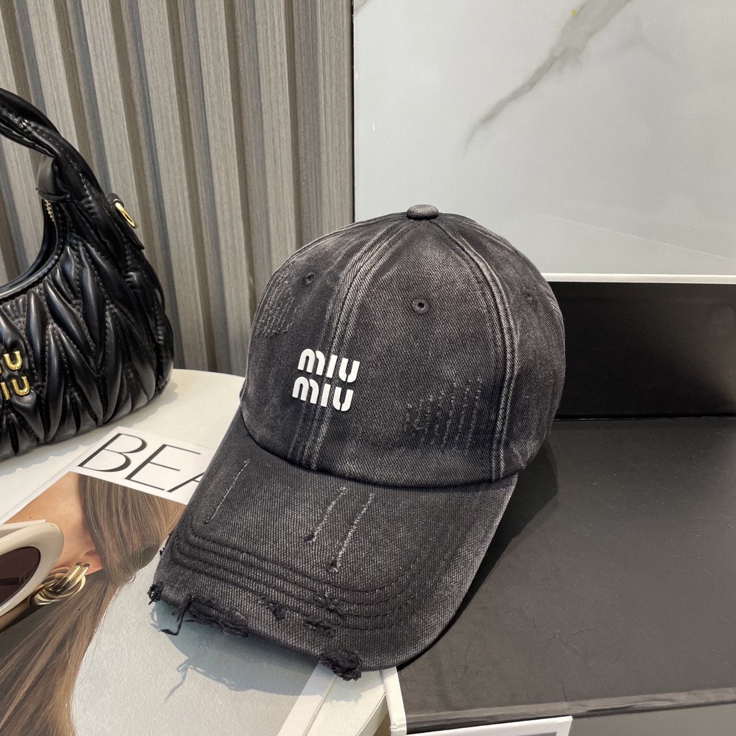 M style Plain Baseball Cap