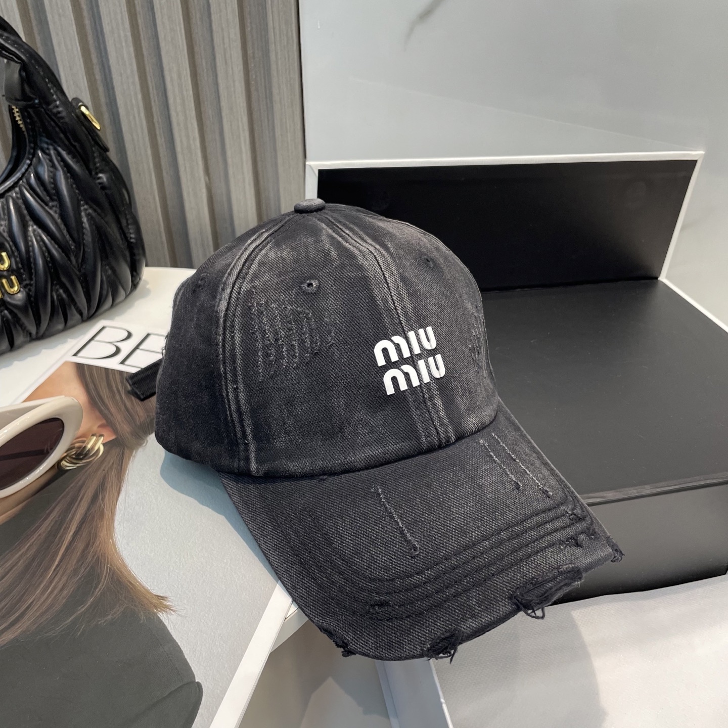 M style Plain Baseball Cap