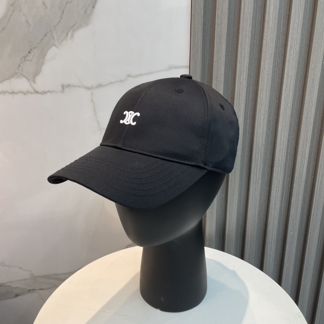 C Simple letters latest baseball cap