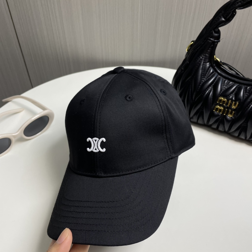 C Simple letters latest baseball cap
