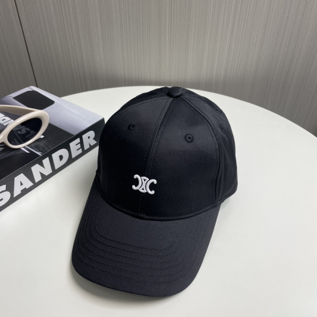 C Simple letters latest baseball cap