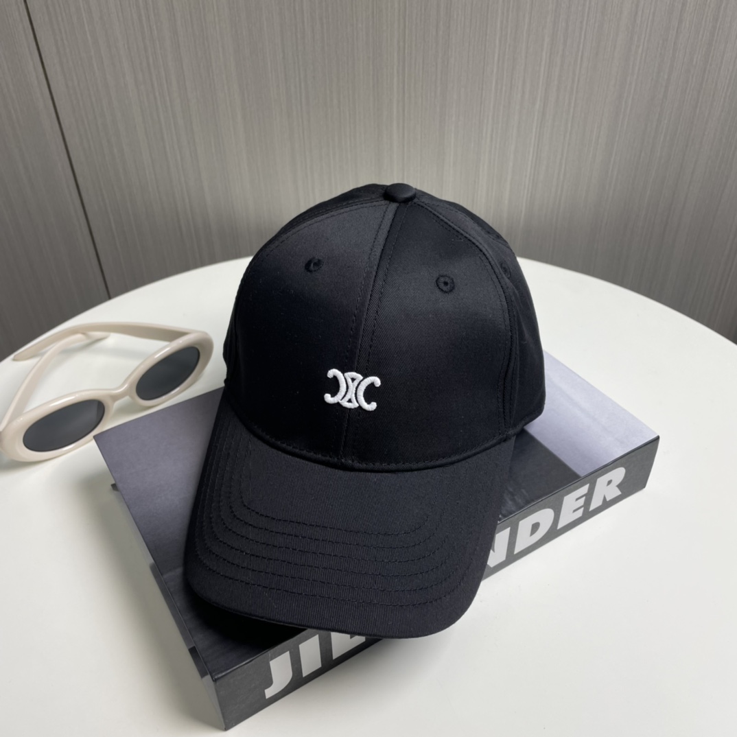 C Simple letters latest baseball cap