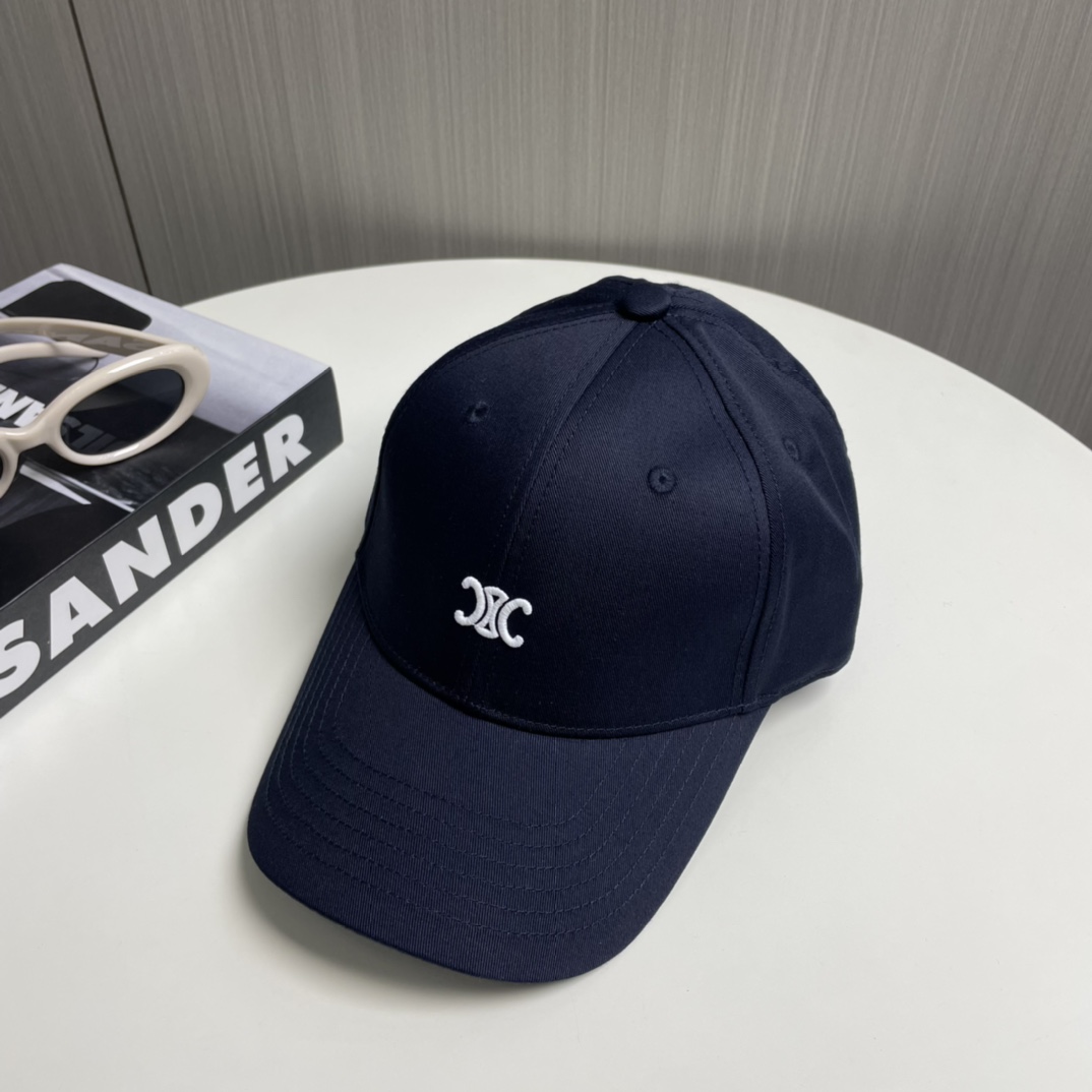 C Simple letters latest baseball cap