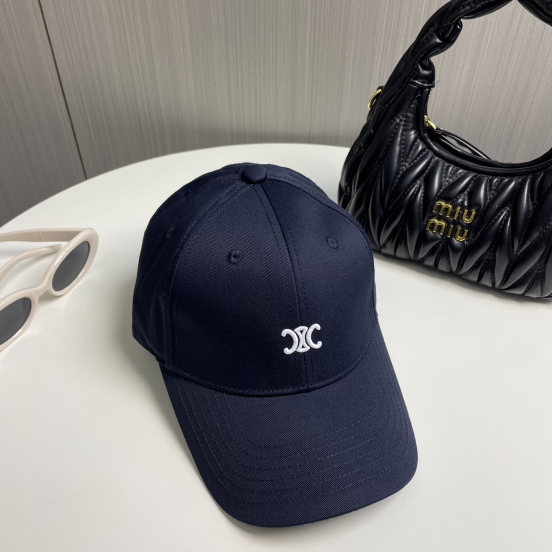 C Simple letters latest baseball cap