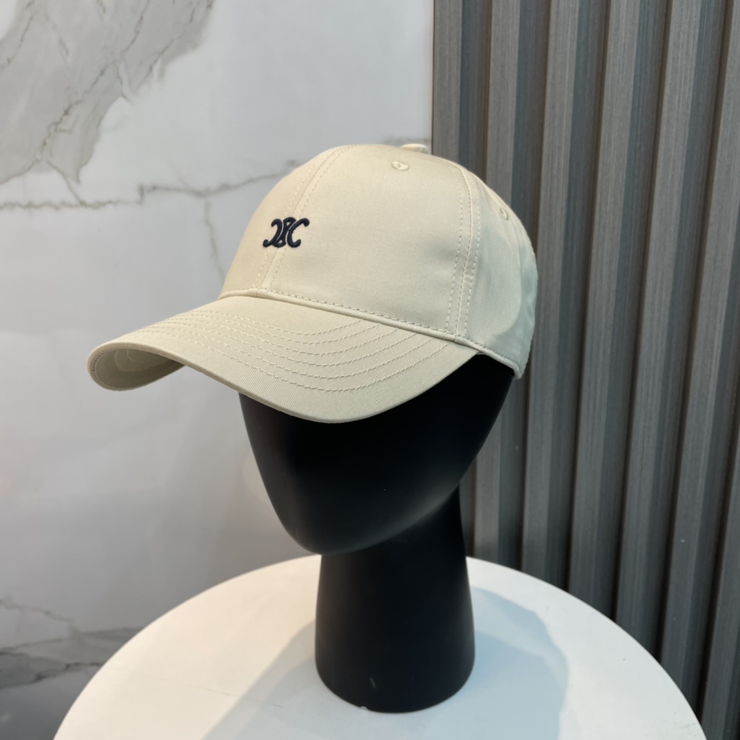 C Simple letters latest baseball cap