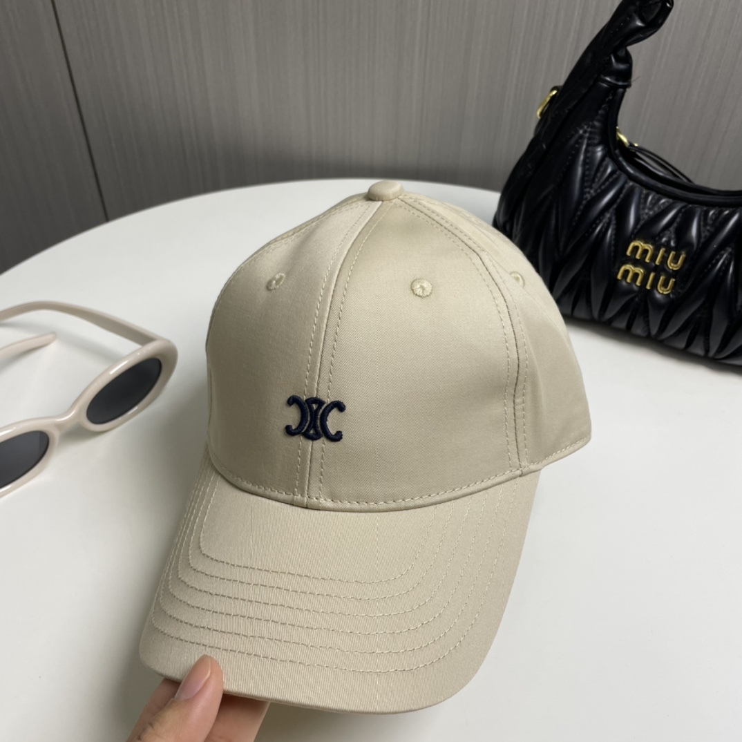 C Simple letters latest baseball cap