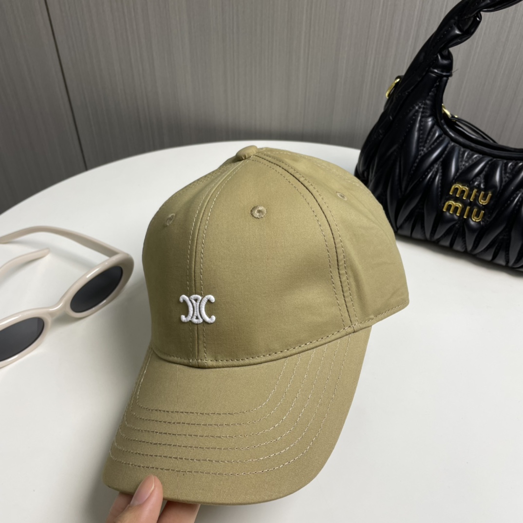 C Simple letters latest baseball cap