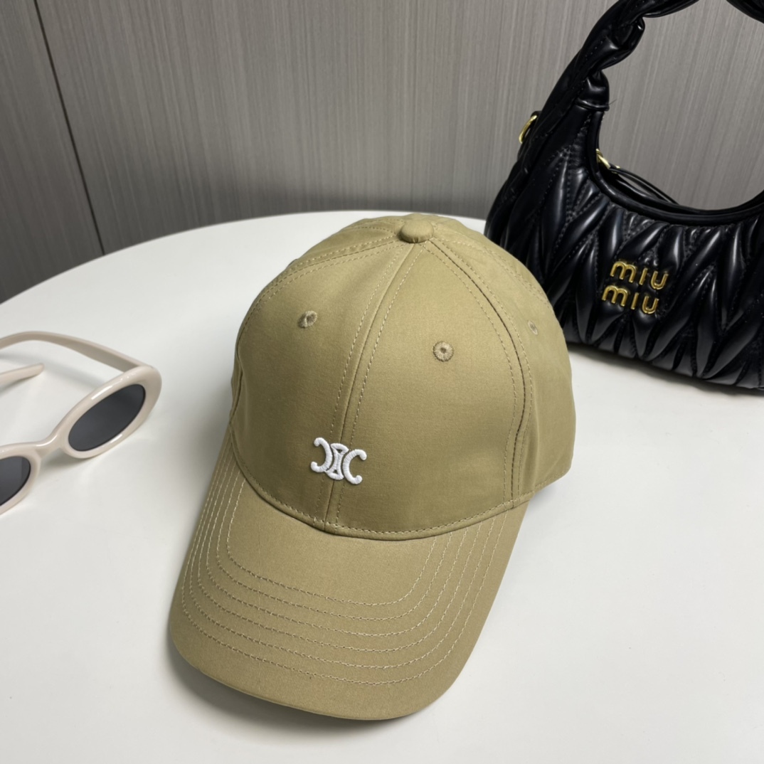 C Simple letters latest baseball cap