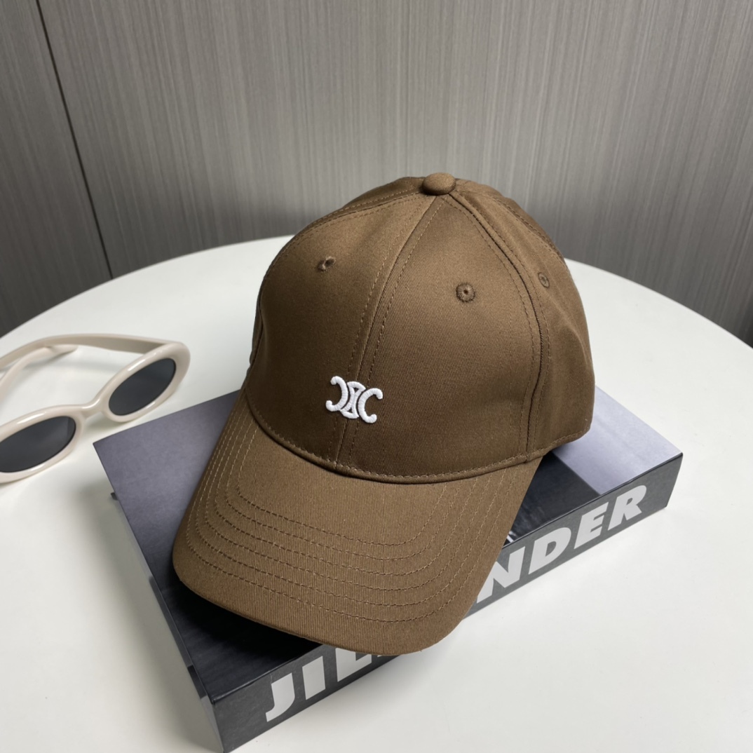 C Simple letters latest baseball cap