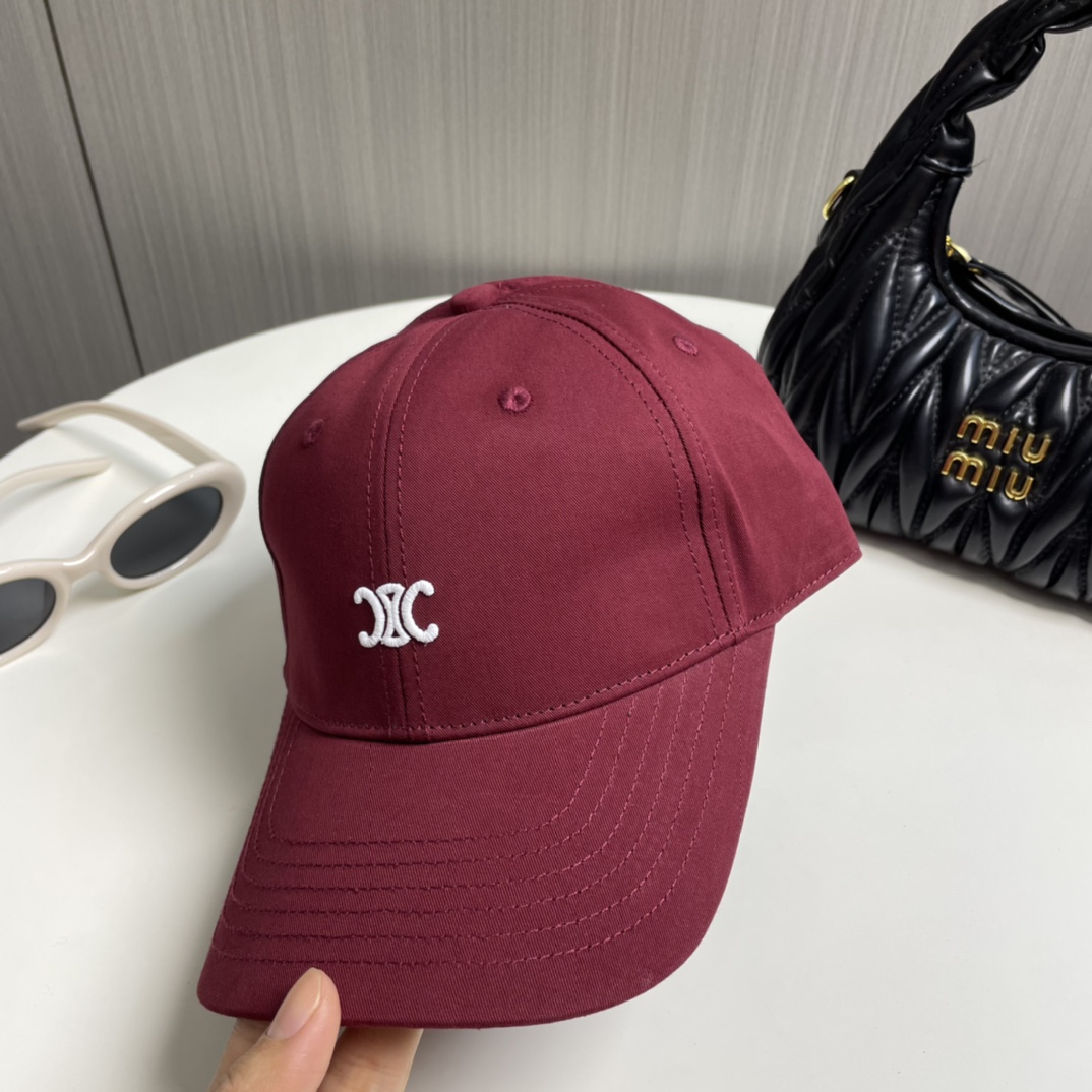 C Simple letters latest baseball cap