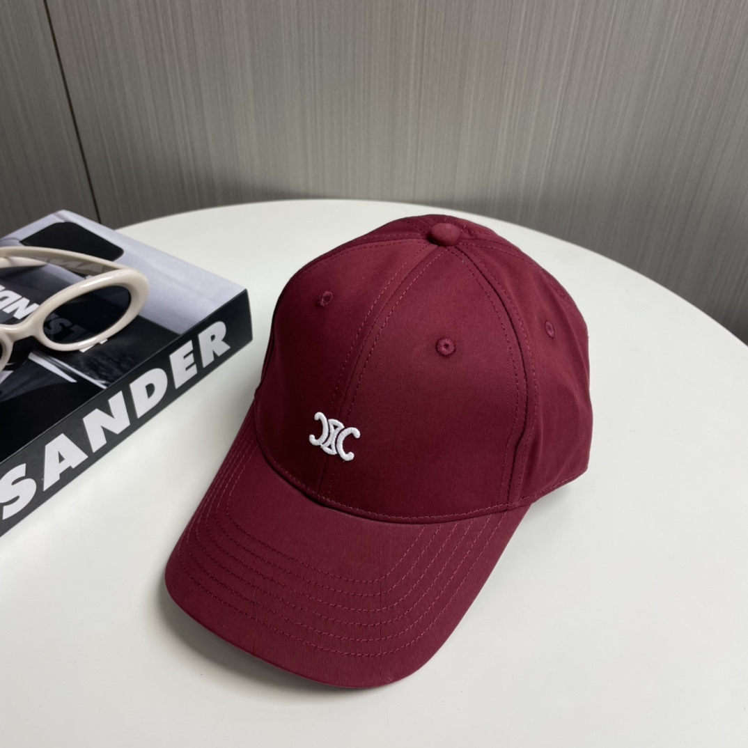 C Simple letters latest baseball cap