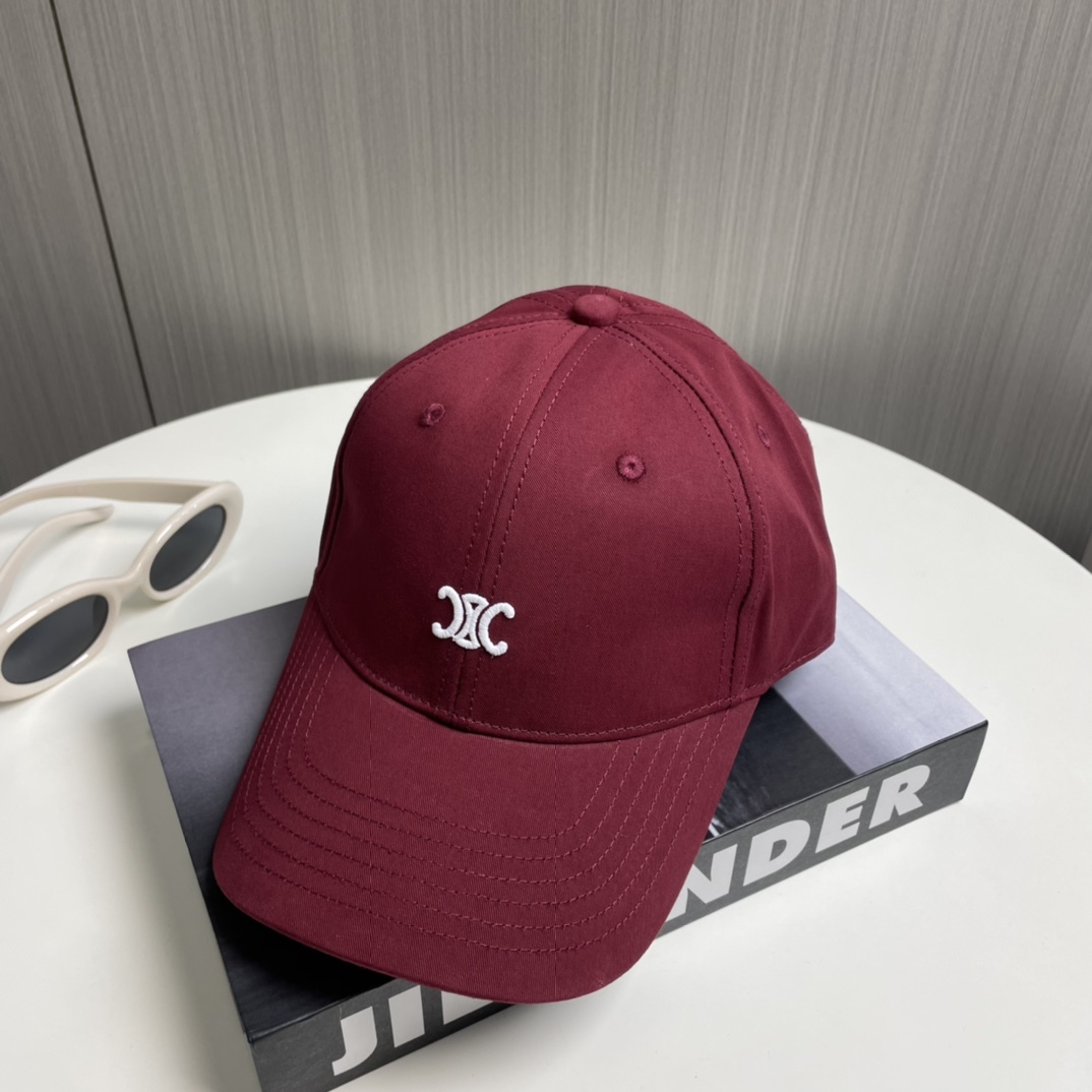 C Simple letters latest baseball cap