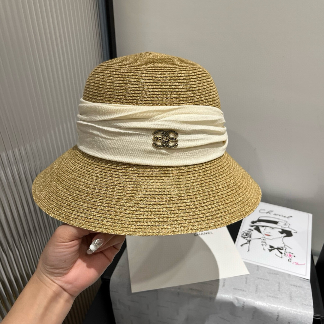 C style Straw hat Head circumference 57cm