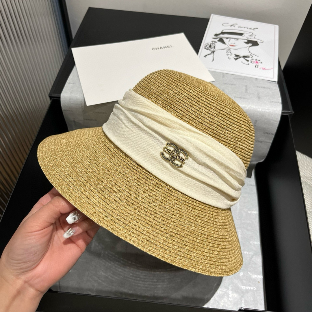 C style Straw hat Head circumference 57cm