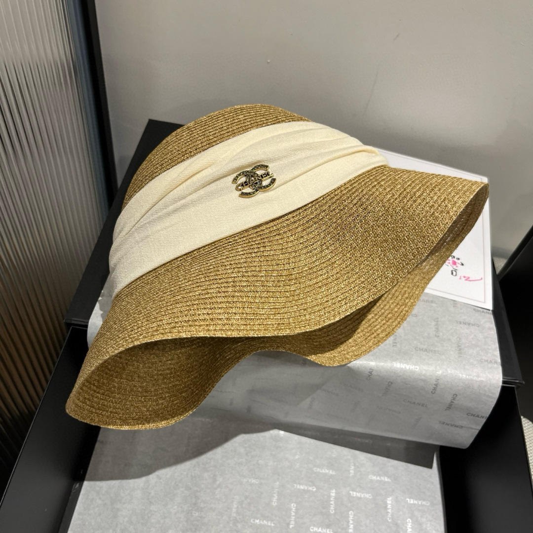 C style Straw hat Head circumference 57cm