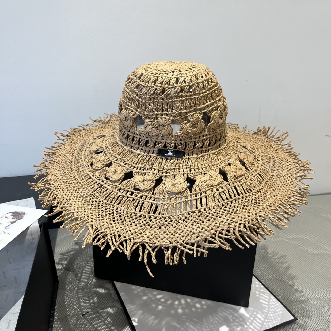 C style Bohemian beach sun hat, head circumference 57cm