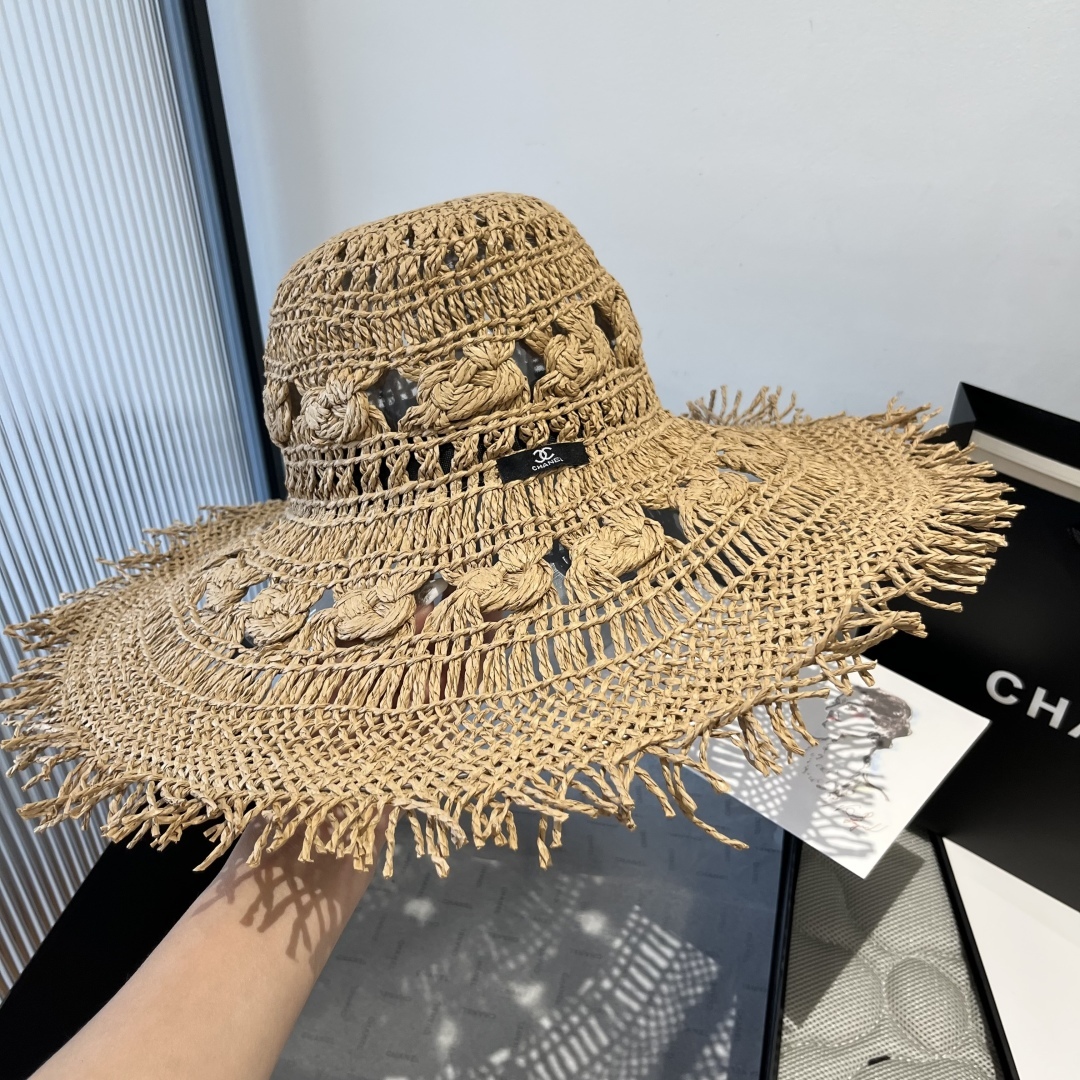 C style Bohemian beach sun hat, head circumference 57cm