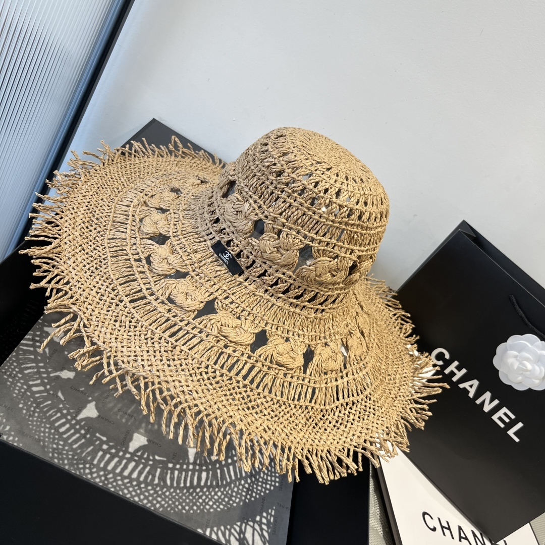 C style Bohemian beach sun hat, head circumference 57cm