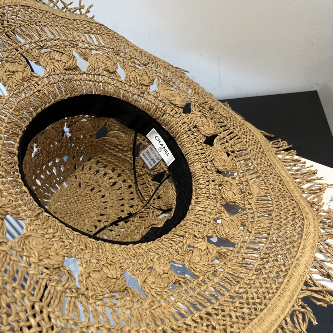 C style Bohemian beach sun hat, head circumference 57cm
