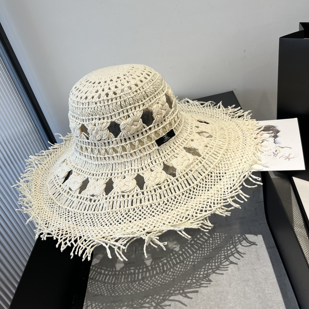 C style Bohemian beach sun hat, head circumference 57cm