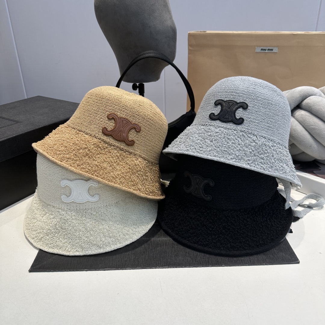 C style Hand-grabbed fisherman hat, hook-line hat