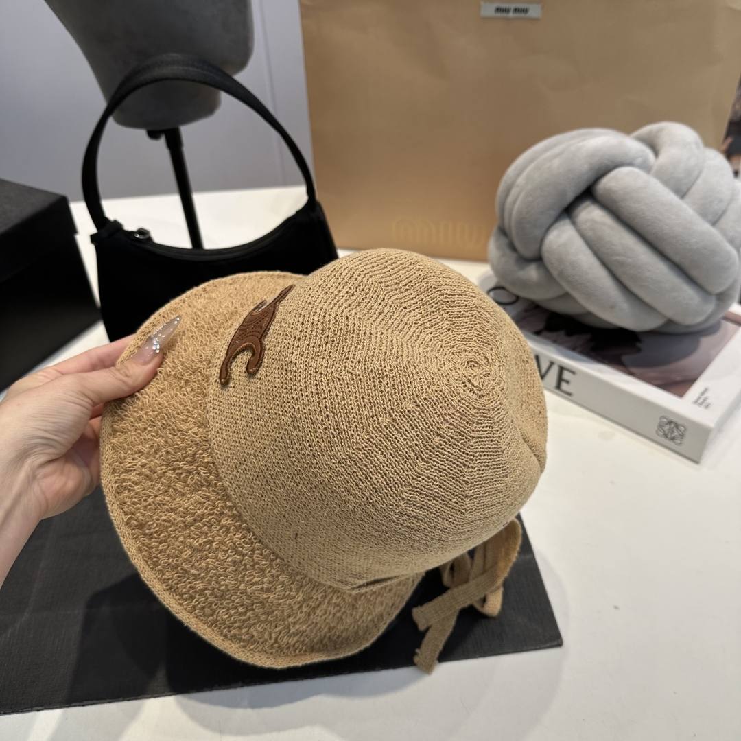 C style Hand-grabbed fisherman hat, hook-line hat