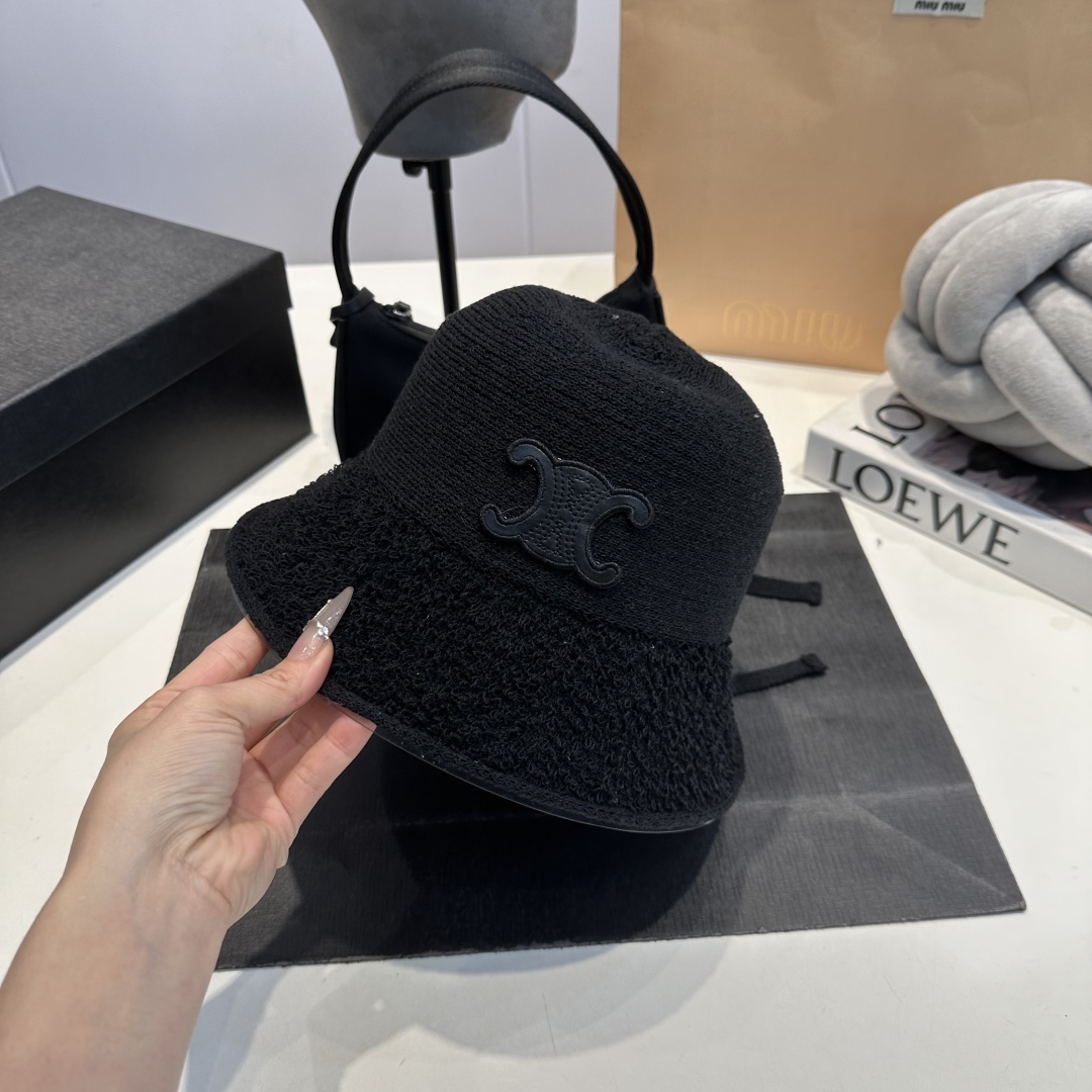 C style Hand-grabbed fisherman hat, hook-line hat