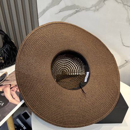 L style Wide Brim Hat