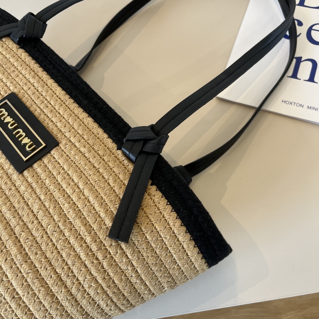 M style Woven Bag 40*30cm