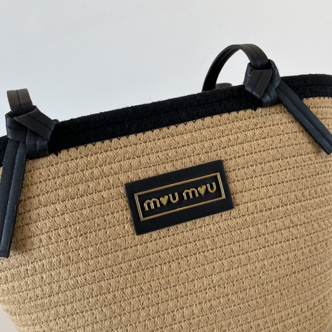 M style Woven Bag 40*30cm