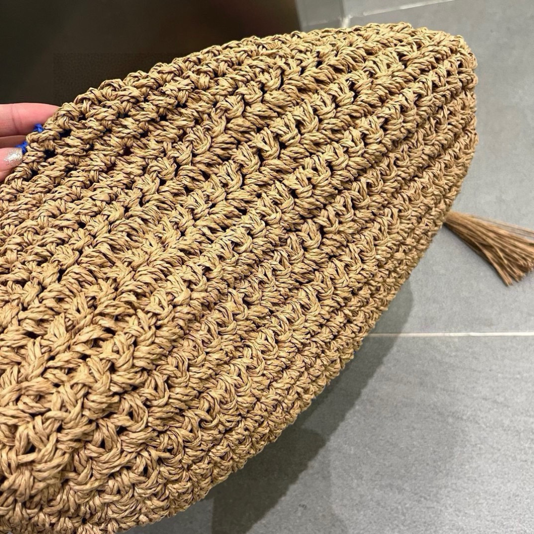 M style Summer style straw bag