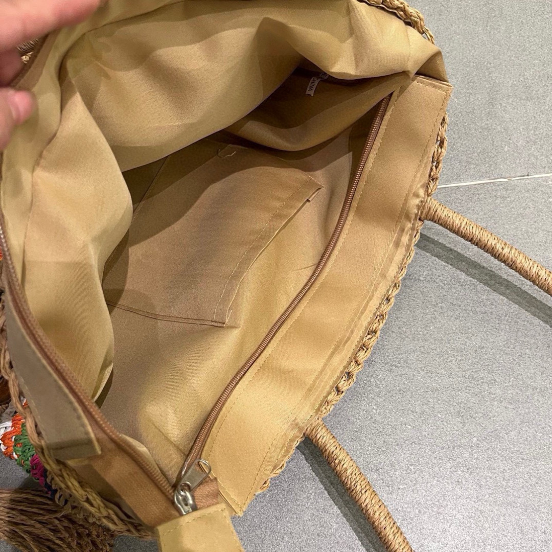 M style Summer style straw bag