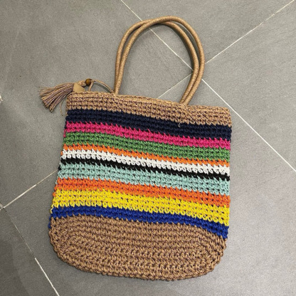 M style Summer style straw bag