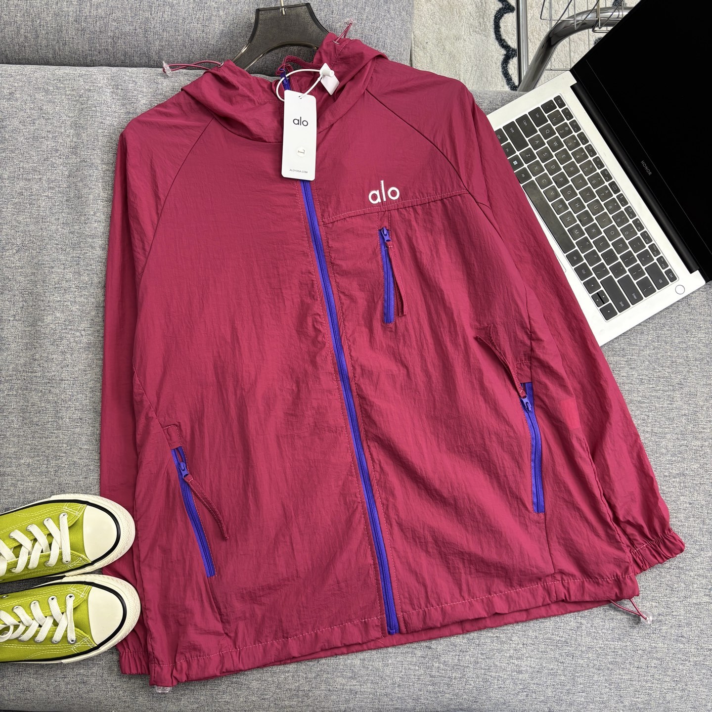 A style 5-color hooded sun protection jacket