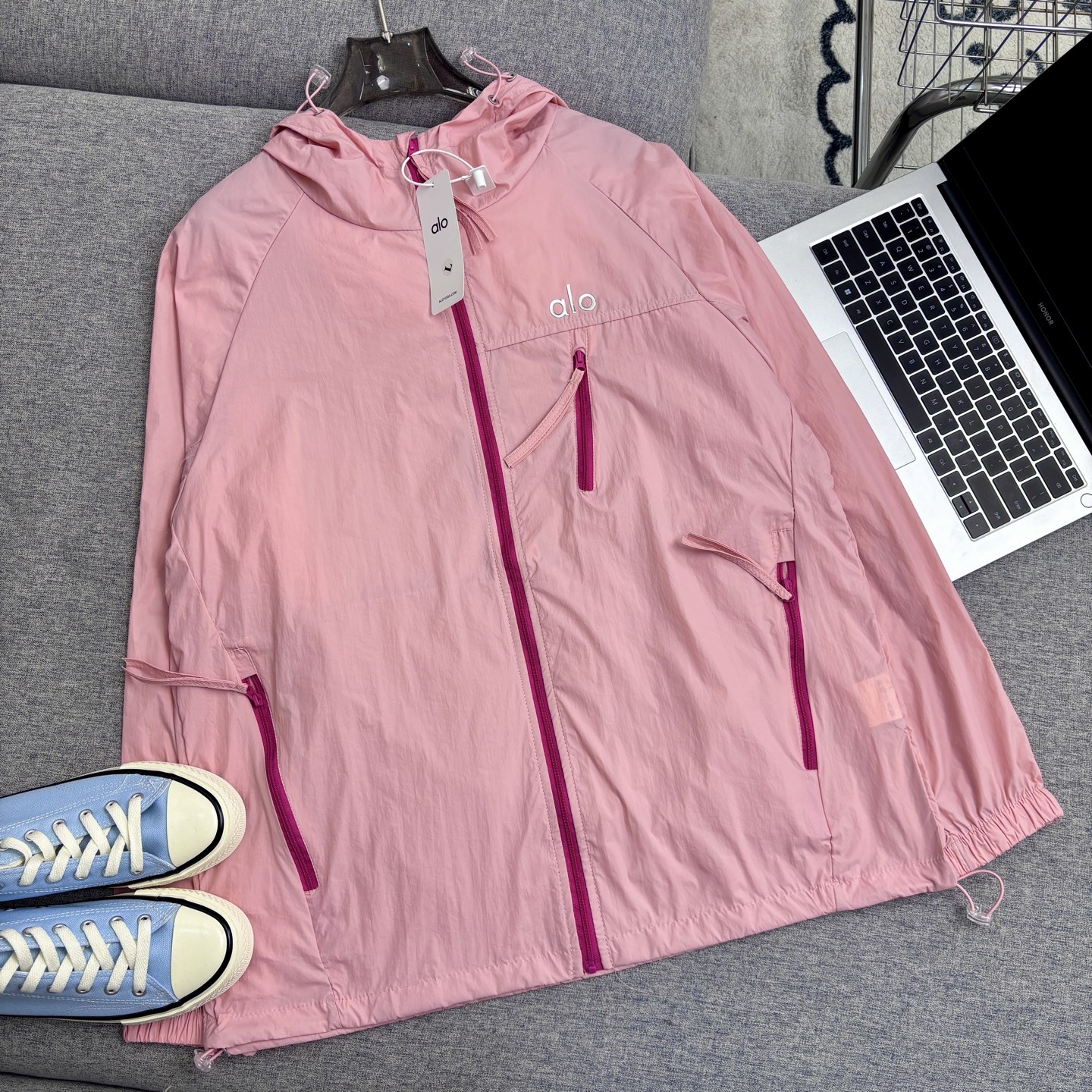 A style 5-color hooded sun protection jacket