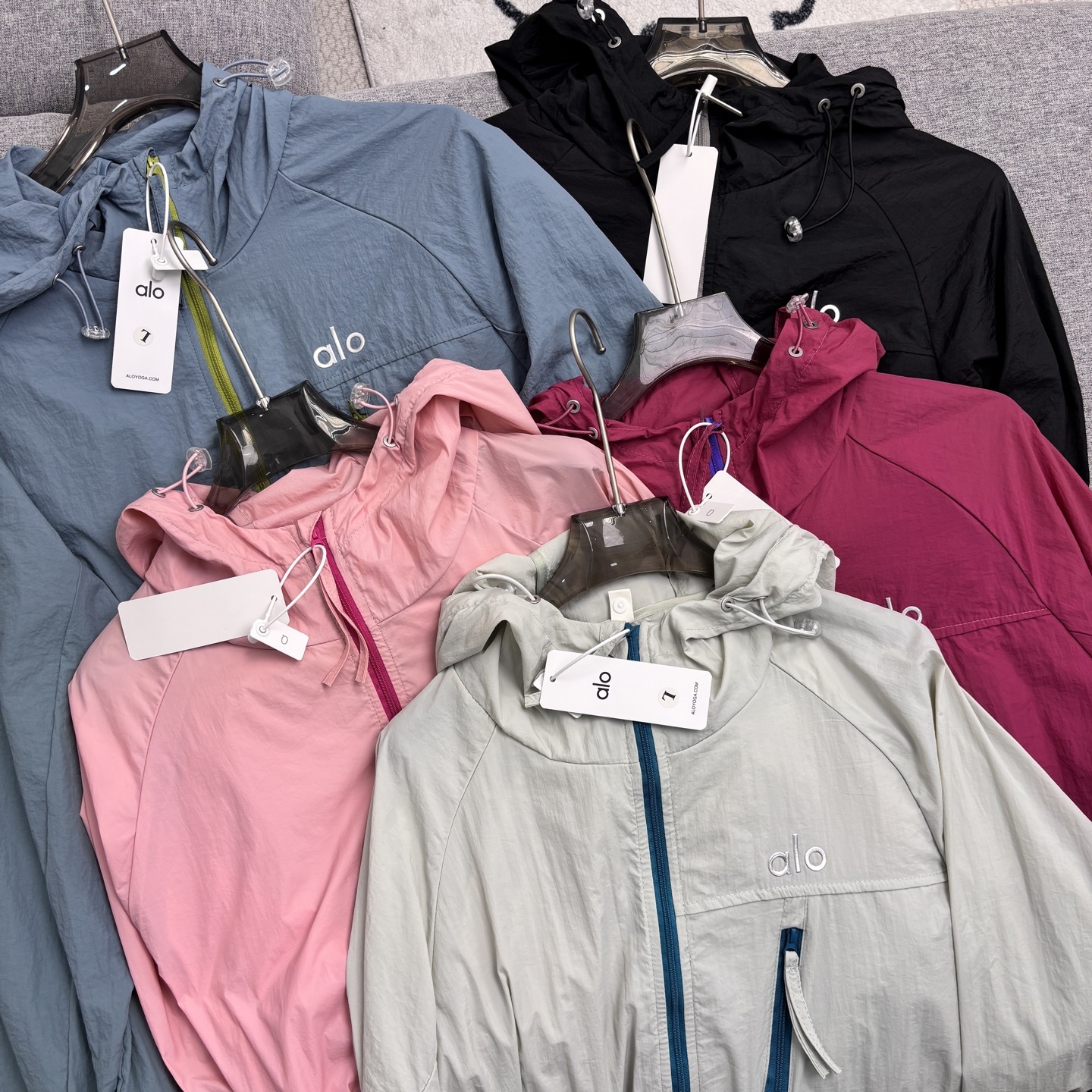 A style 5-color hooded sun protection jacket