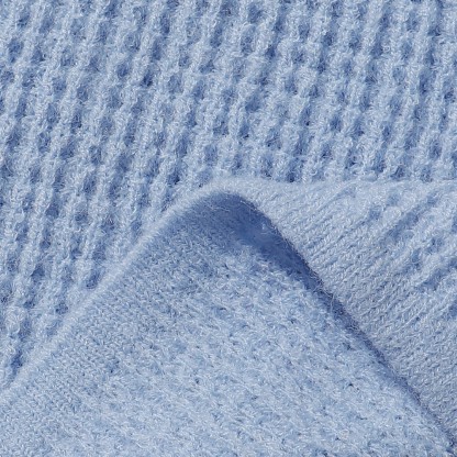 A style Waffle Knit Tank Top and Shorts Set