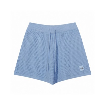 A style Waffle Knit Tank Top and Shorts Set