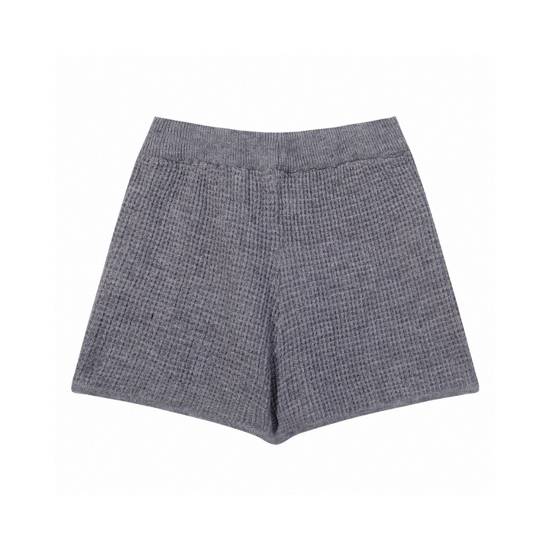 A style Waffle Knit Tank Top and Shorts Set