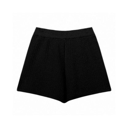 A style Waffle Knit Tank Top and Shorts Set