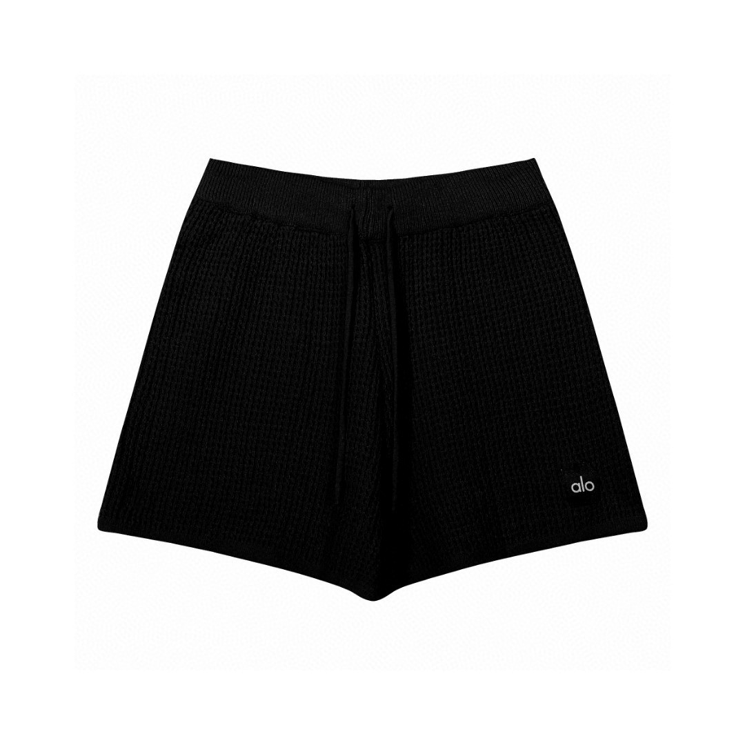 A style Waffle Knit Tank Top and Shorts Set