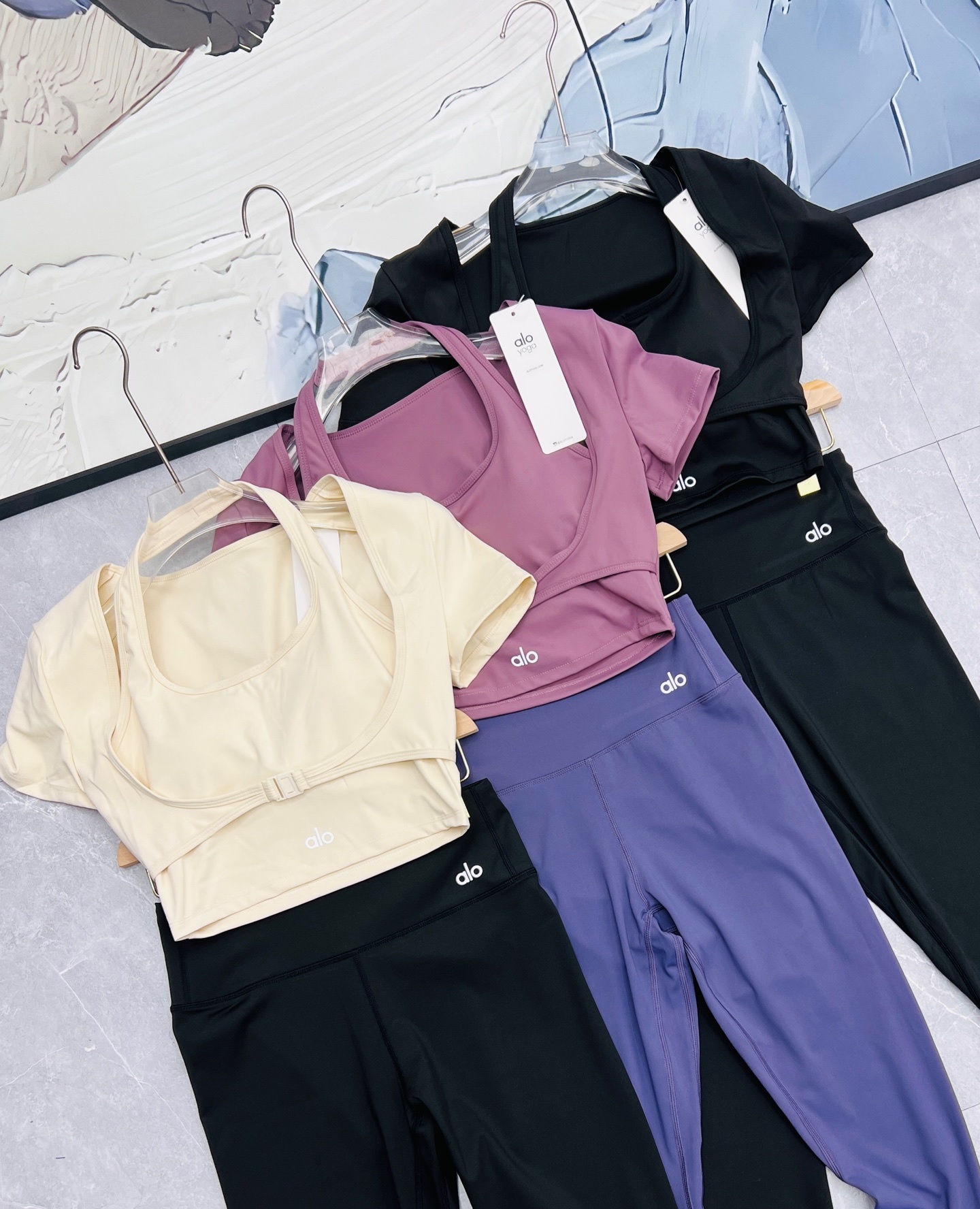 A style Halter Yoga Set