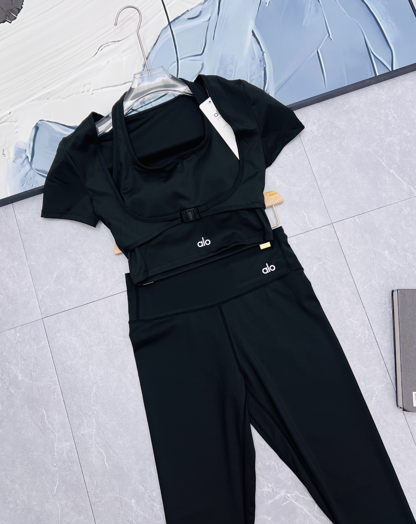 A style Halter Yoga Set